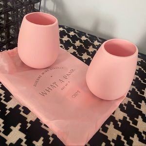 Odeme Silicone wine glasses